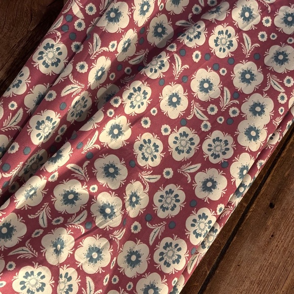 Used LuLaRoe Size Medium Floral Maxi Skirt Dress - Picture 2 of 4